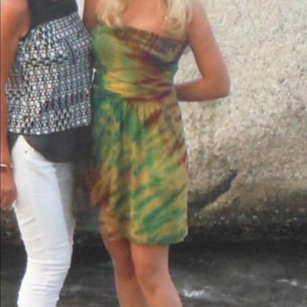 Rasta tie dye cozy dress